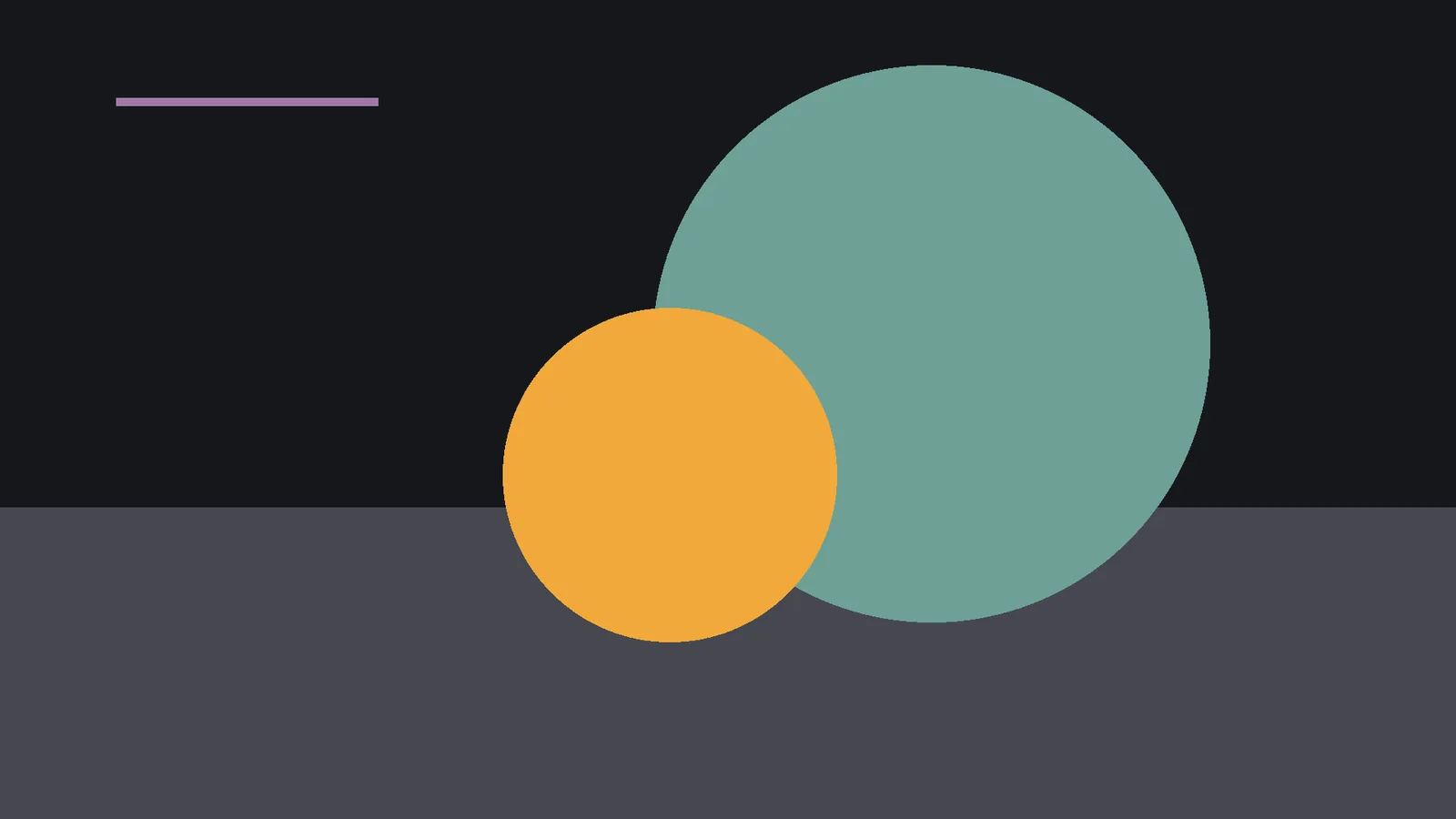 Placeholder slide 4 of 4: abstract shapes in muted colours